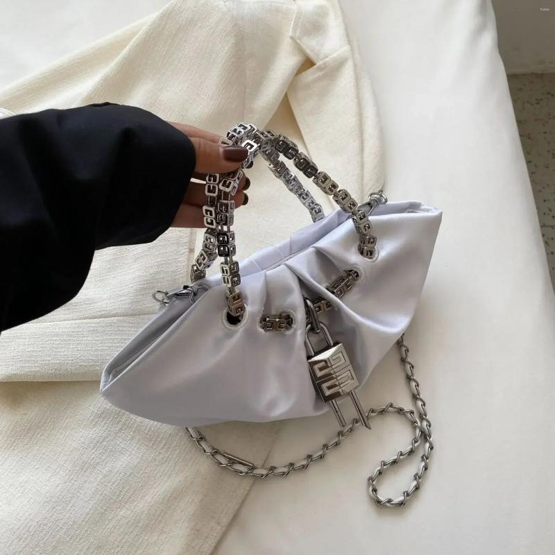 Black Shoulder Bag for Women - hot Crossbody Designer Purse with Chain Strap