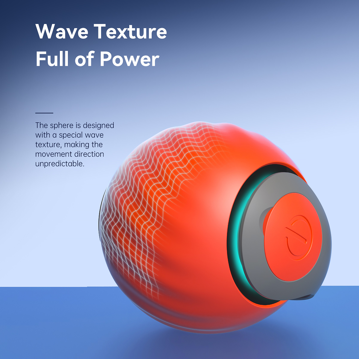 Durable Pet Attraction Bouncy Ball - Perfect for Pets' Exercise
