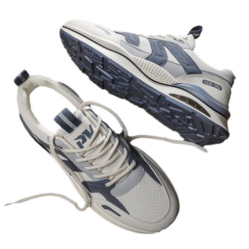 Forrest Gump men's shoes spring 2025 new leisure running tourism thick soles increase sports men's father all the fashion shoes