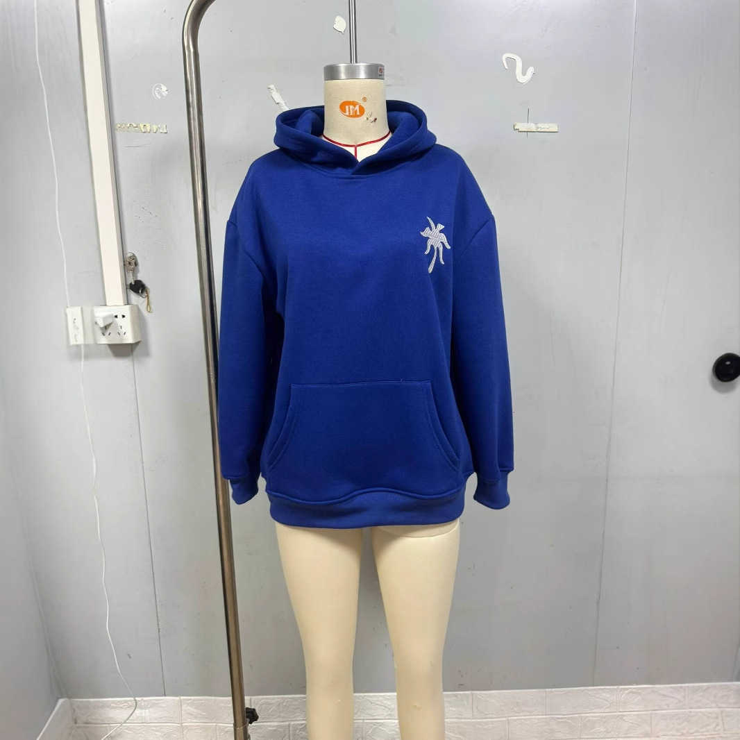 Fashion Casual Embroidered Hoodie Embroidery