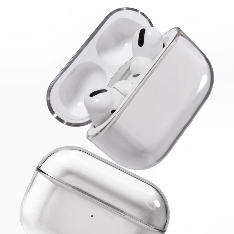 US Warehouse For New USB C 4 and pro 2 generation Solid TPU Protective Earphone Cover Wireless Charging Shockproof Case
