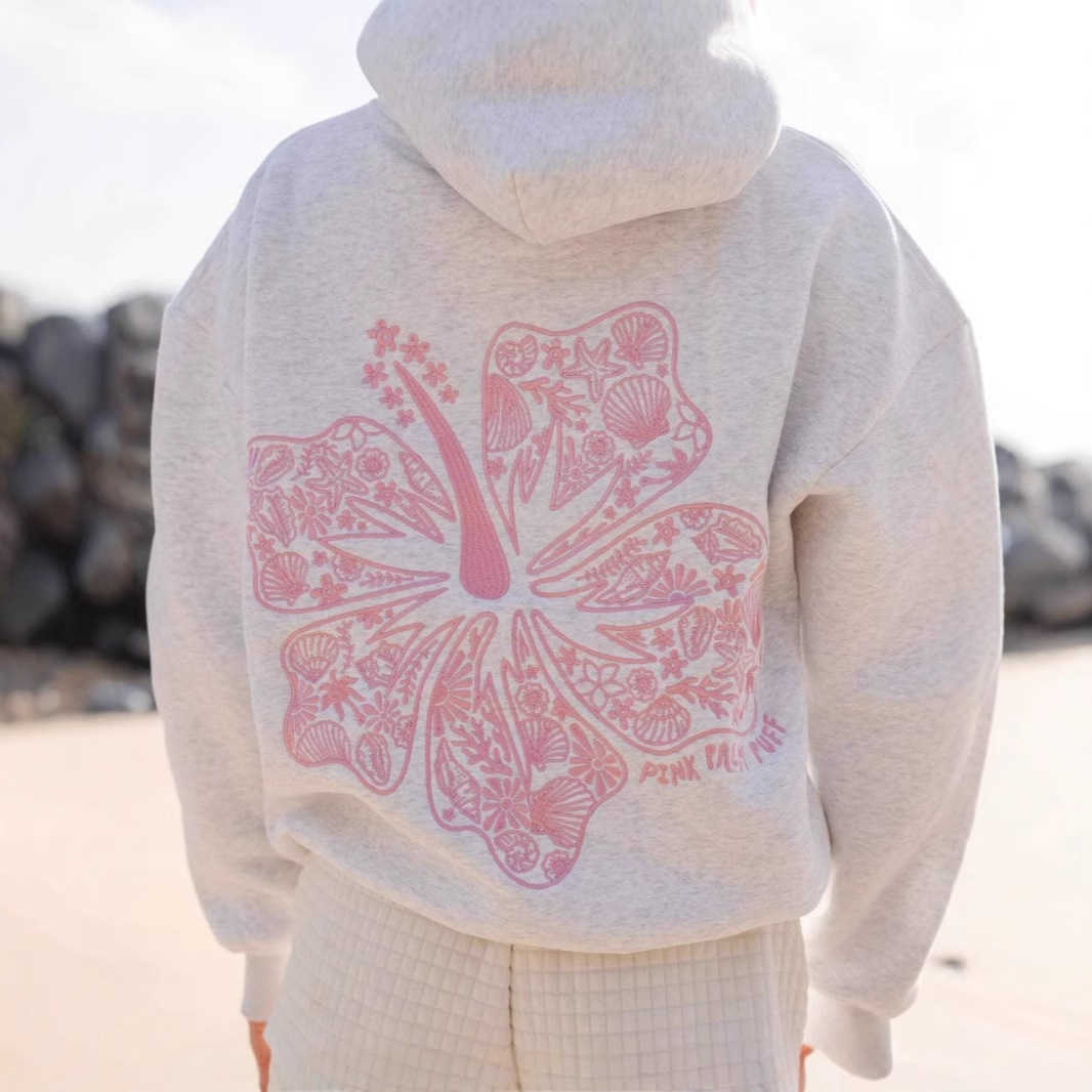 Fashion Casual Embroidered Hoodie Embroidery