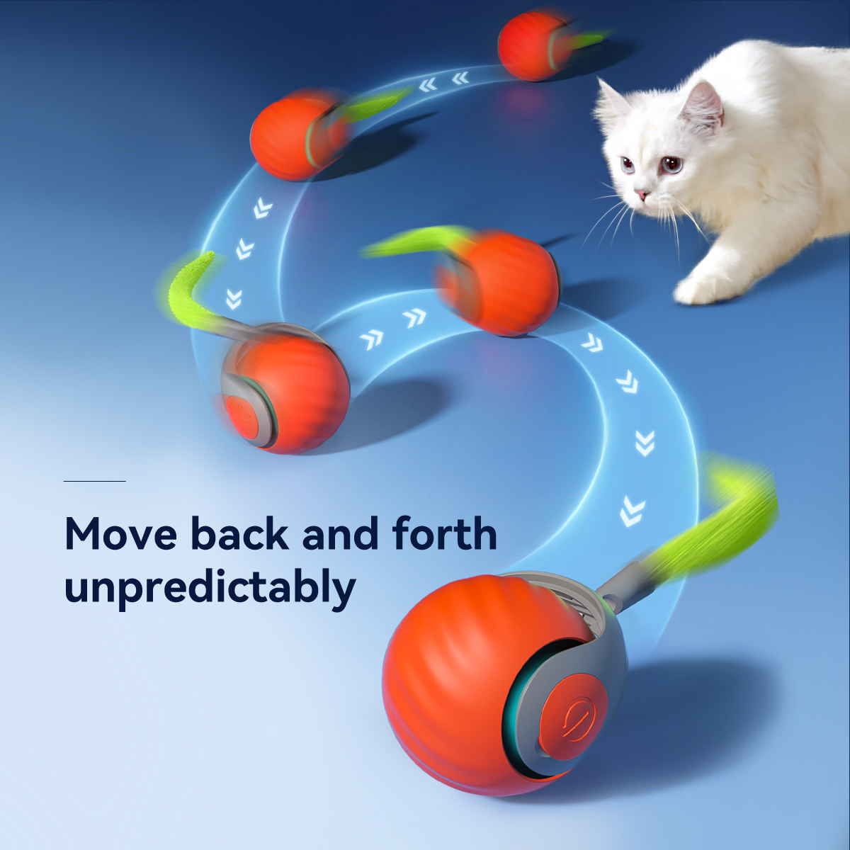 Durable Pet Attraction Bouncy Ball - Perfect for Pets' Exercise