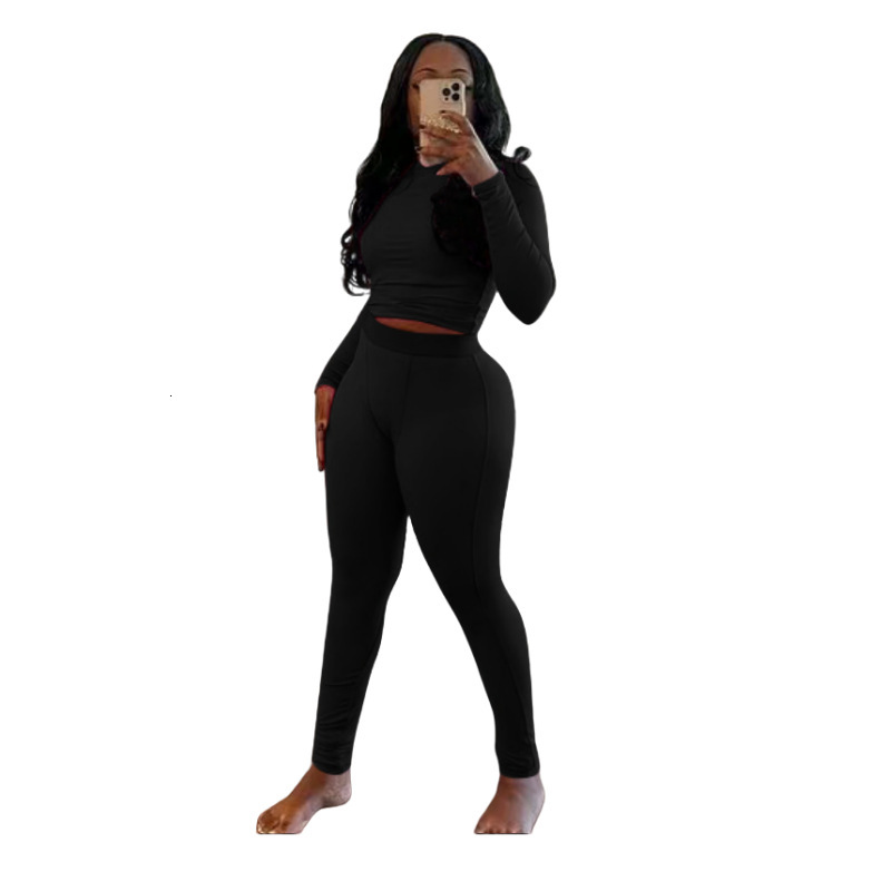 Women Tracksuits Two Pieces Set 2025 New Fashion Sport Set Pit Strip Elastic Yoga Sport Womens Set 11 Colours