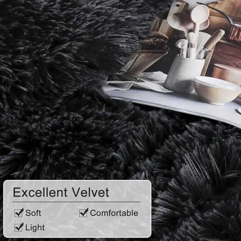 Fluffy plush down duvet cover set luxurious tra soft velvet fuzzy wardrobe cover bed cover 4pcs Y241231