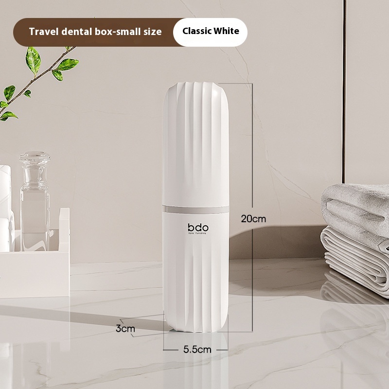 Travel Hygiene Kit with Toothbrush Cup Organizer