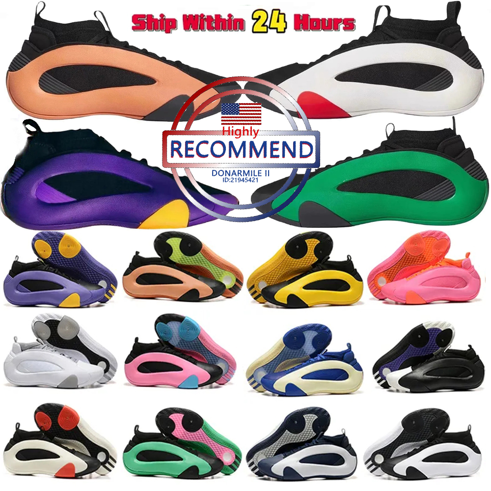 Hardens Vol 8 basketball shoes black flamingo pink white party sculpt green better scarlet core sier metallic sneakers sports high quality with box big size us12 new