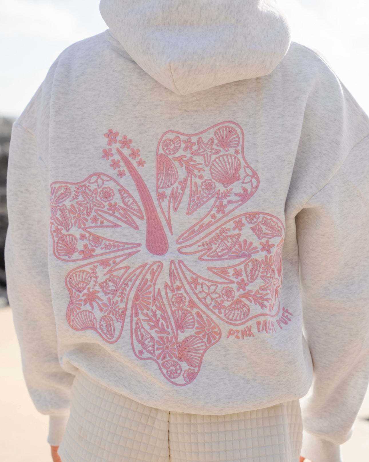 Fashion Casual Embroidered Hoodie Embroidery