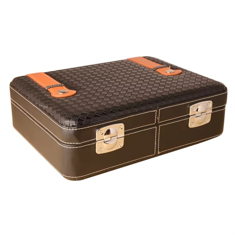 Cigar Accessories Factory Manufacturer Supplies Briefcase Humidor Wooden Travel Hold 20 Cigars H250109 H250205GWED