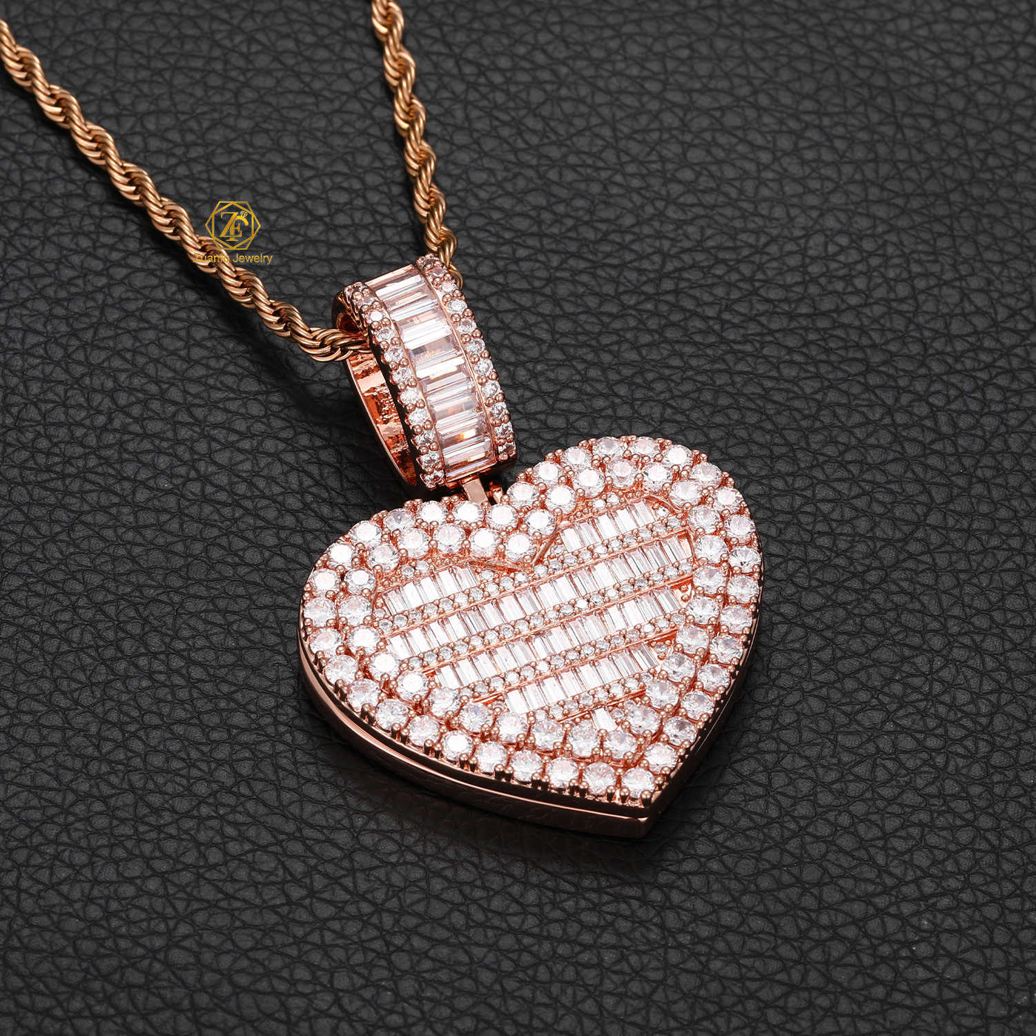 925 Silver Jewelry Heart Locket Pendant Necklace 925 Silver Photo Locket Pendant Necklace For Women