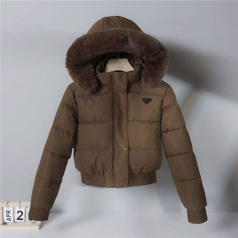 Winter jackets womens large collar Pian designer fox fur thickened Parka Coat Fashion warm hooded coat Asian size M-2XL 62