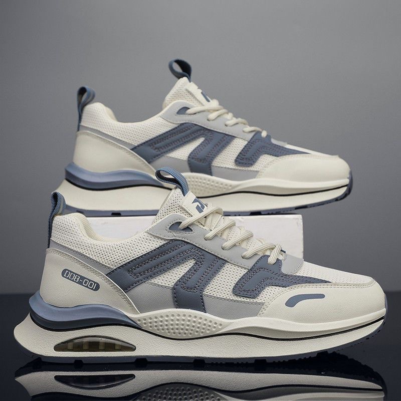 Forrest Gump men's shoes spring 2025 new leisure running tourism thick soles increase sports men's father all the fashion shoes