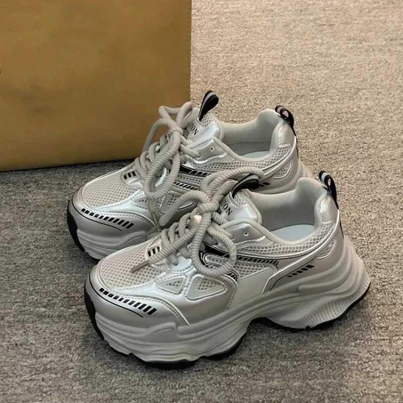 Wen Hot Platform Flat Trainers Ladies Sneakers Fashion Casual Thick Sole New Tennis Vcani Shoes Z250301