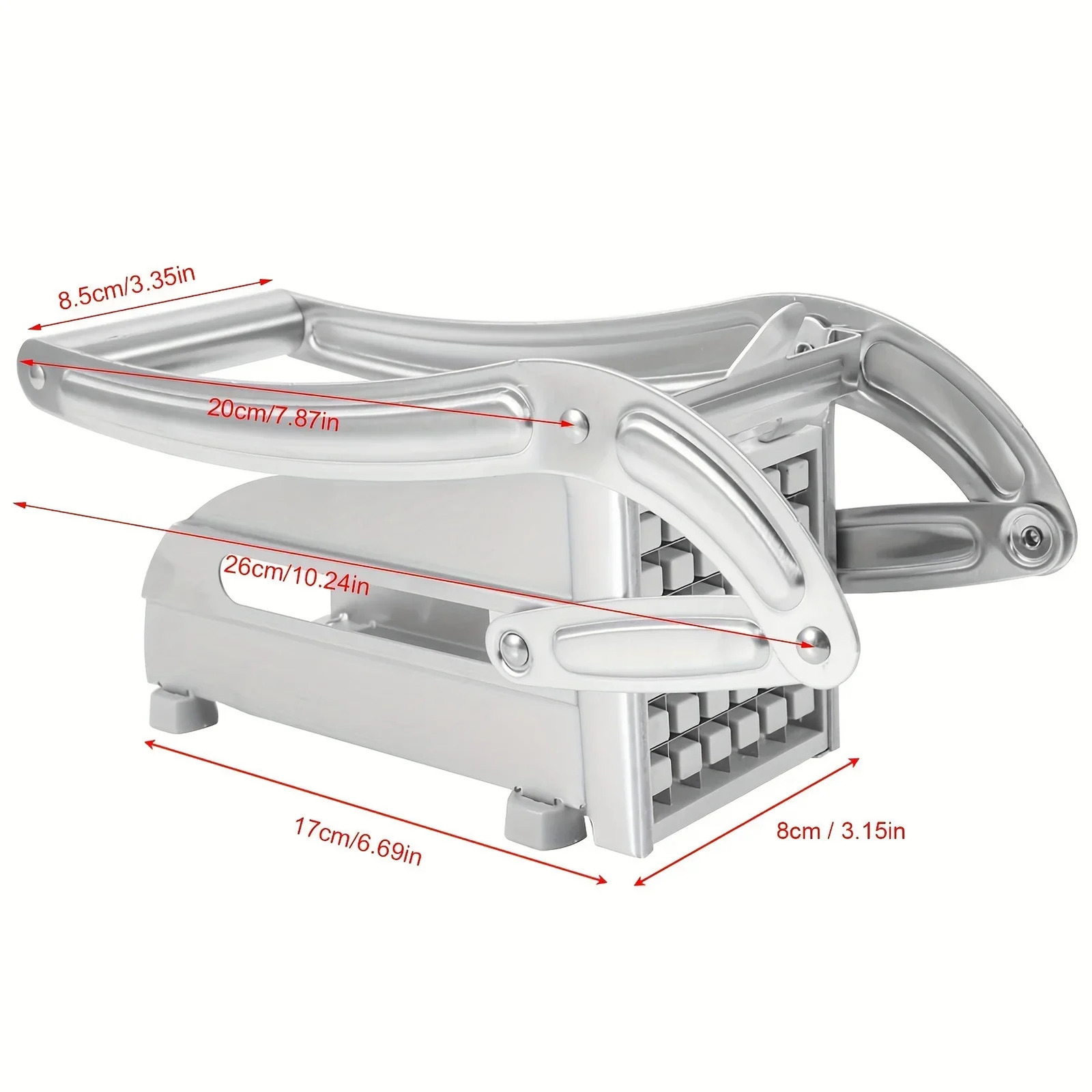 Cutting Potato Machine Multifunction Stainless Steel Cut Manual Vegetable Cutter Tool Potato Cut Cucumber Fruits And Vegetables 241227