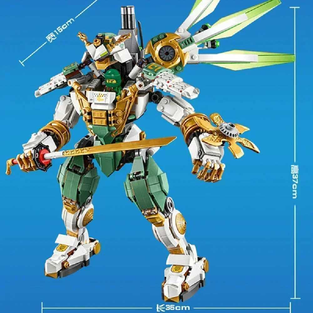 929pcs Lloyd Titan Mech Building Blocks with Figures Fit 70676 DIY Toys for Children Birthday Christmas Gift W250102