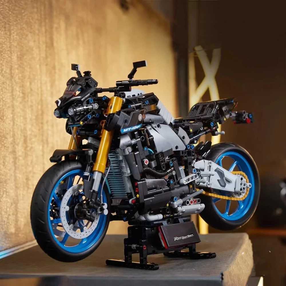 Technical 42159 MT-10 SP Motorcycle Model Building Block Advanced Building Set Adult Building Block Toy Gift Car Series W250102