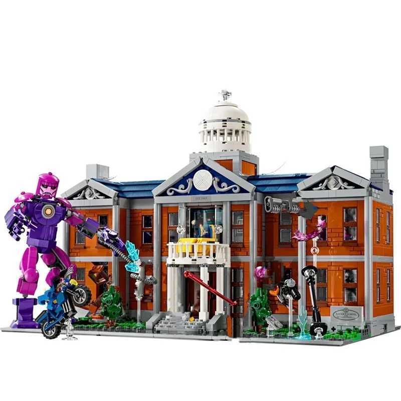 3093pcs 76294 X MANSION Modular Model Building Blocks Assembly Bricks Classic Building Toys Boys Adult Christmas Gifts W250102