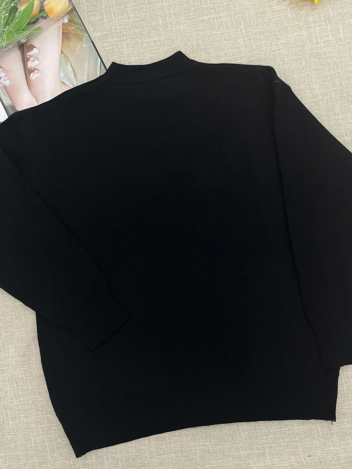 2024 Y2K Retro Sweater In Autumn And Winter Y2K Teeth Marks Pattern Sweater Winter Harajuku Sweater Unisex Aesthetic Clothes 241231