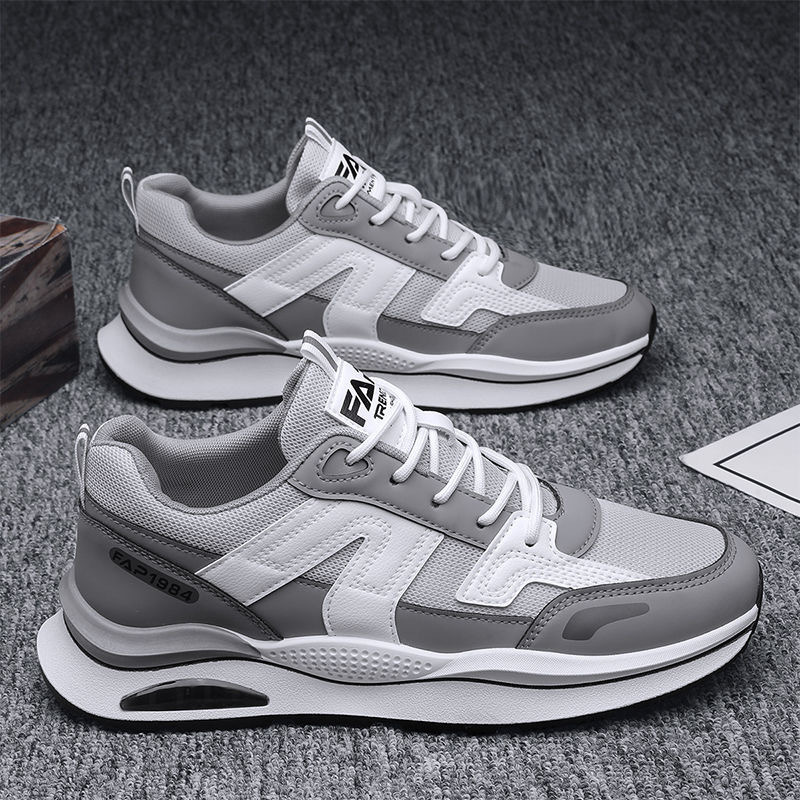 Forrest Gump men's shoes spring 2025 new leisure running tourism thick soles increase sports men's father all the fashion shoes
