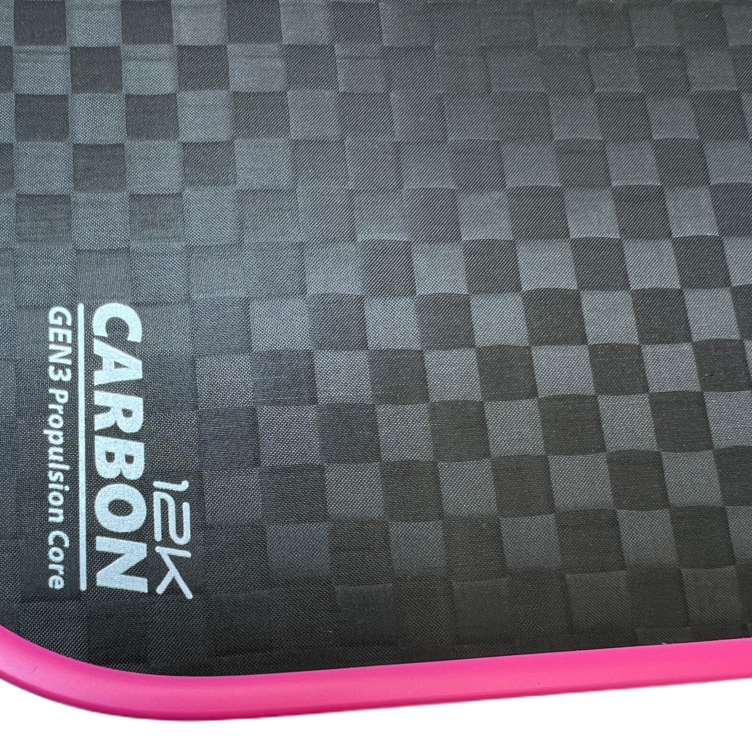 12k Raw Carbon Fiber Surface Pickleball Paddle Thermoformed Unibody 16mm Gen 3 Propulsion Core Foam Injected Enhance Control and Spin for Intermediate