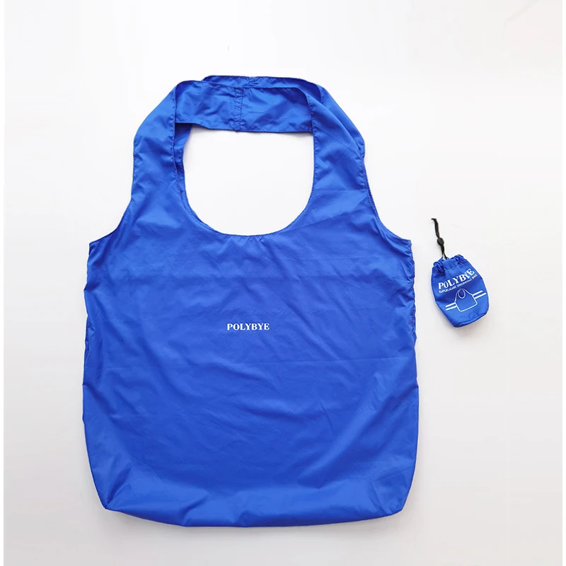 Polybye Super light Reusable Tote bag Eco-friendly Nylon Foldable Shopping Bag Handbag Grocery Bag Lunch Bag Recycle Bag 250102