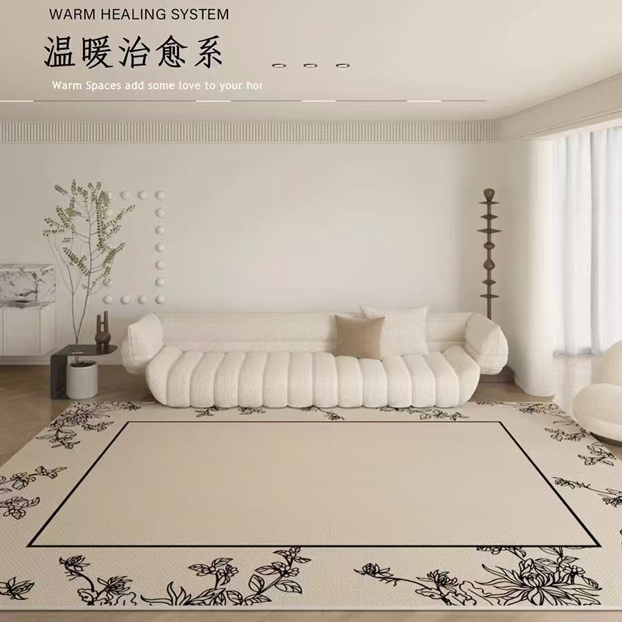 5131-59.9-BB-Large Size Sofa Coffee Table Mat Girls Bedroom Bed Blanket Cloakroom Decoration