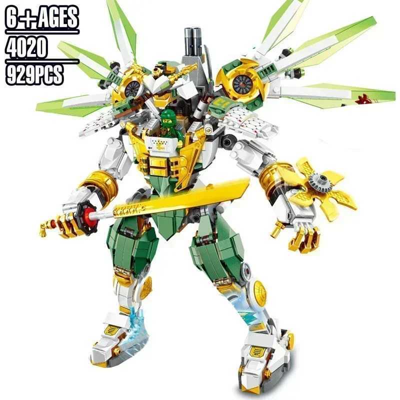929pcs Lloyd Titan Mech Building Blocks with Figures Fit 70676 DIY Toys for Children Birthday Christmas Gift W250102