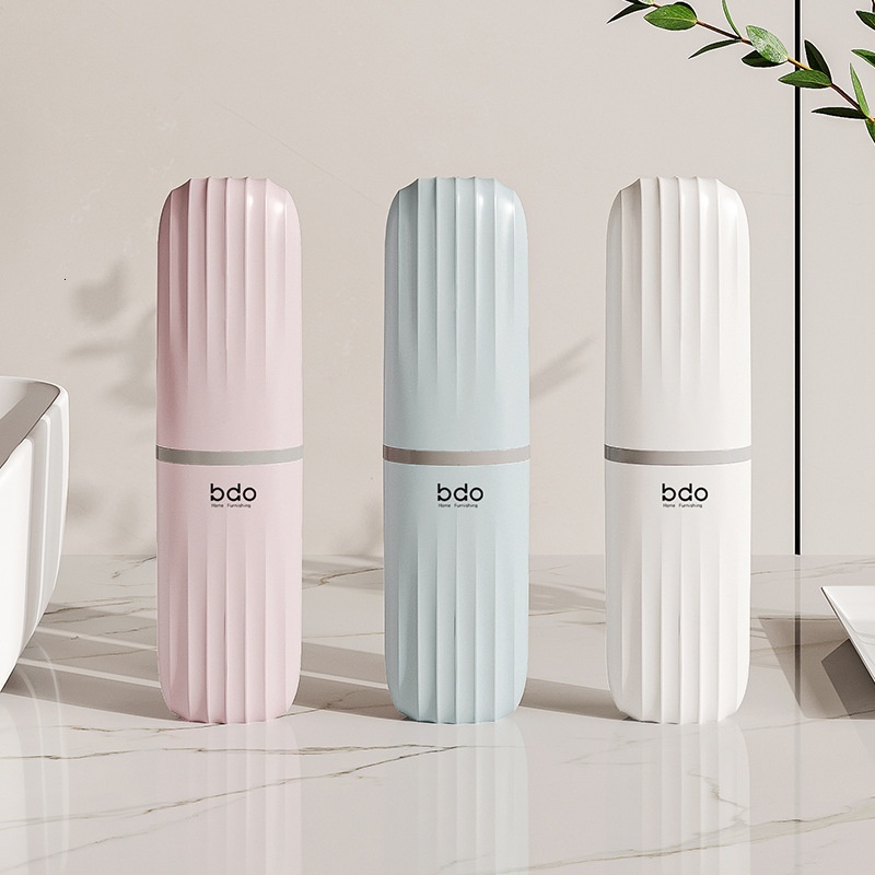 Travel Hygiene Kit with Toothbrush Cup Organizer