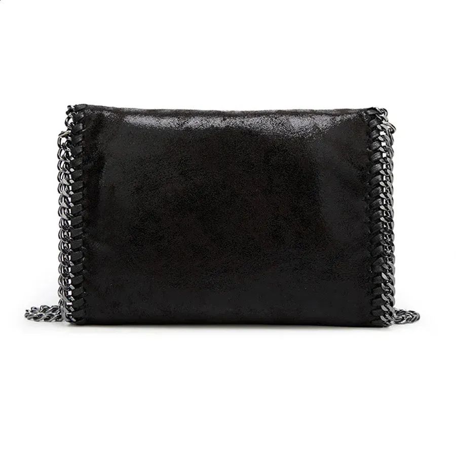 Trendy Lady's Elegant Small Flap Cross Body Bag - Versatile Chain Shoulder Messenger Style Accessory
