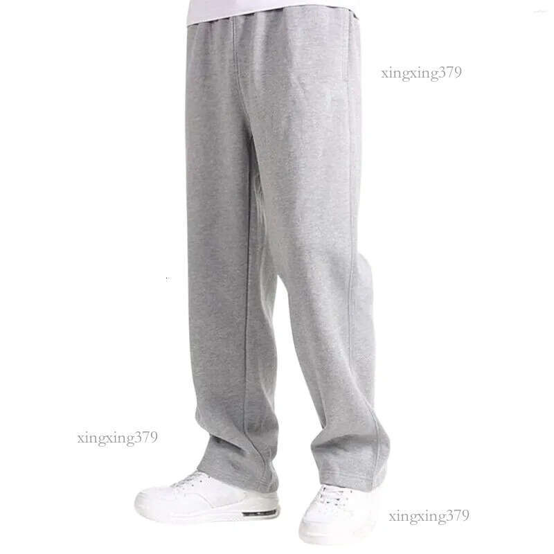 Men's Pants Clothing Sweatpants Jogger Baggy Jogging Casual Fashion Women'S Wide Straight Sports Solid Color Loose
