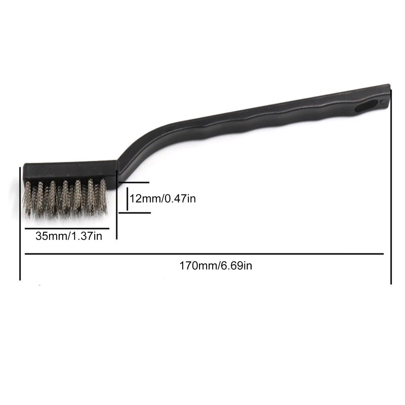 Steel Wire Brush Aquarium Algae Cleaning Brush Nylon Brush Aquarium Cleaner Fish Tank Stain Cleaning Tools Accessories