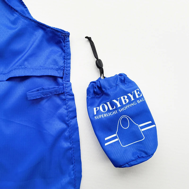 Polybye Super light Reusable Tote bag Eco-friendly Nylon Foldable Shopping Bag Handbag Grocery Bag Lunch Bag Recycle Bag 250102