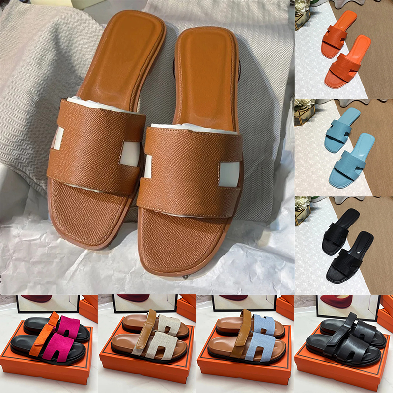 free shipping designer slippers women platform sandals flat slides women sliders black white khaki womens ladies shoes outdoor indoor sandal oran sandles