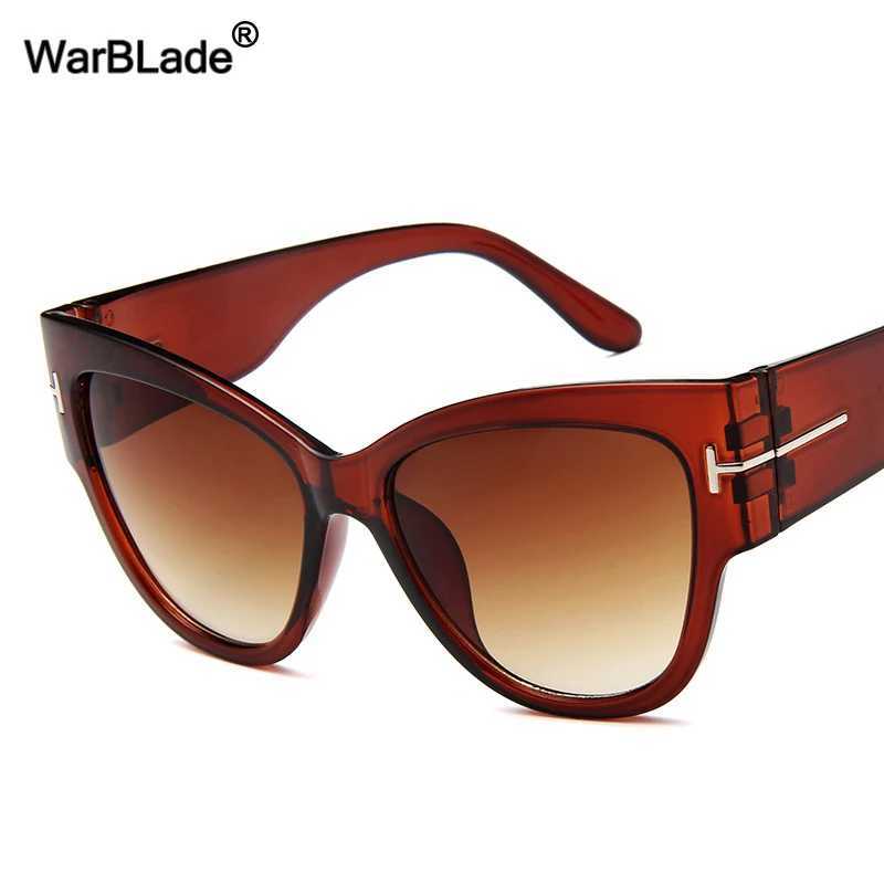 WaLade Fashion Women Sunglasses Vintage Luxury Brand Design Cat Eye Glasses Classic Oculos De Sol Feminino UV400 EyewearXJ250102