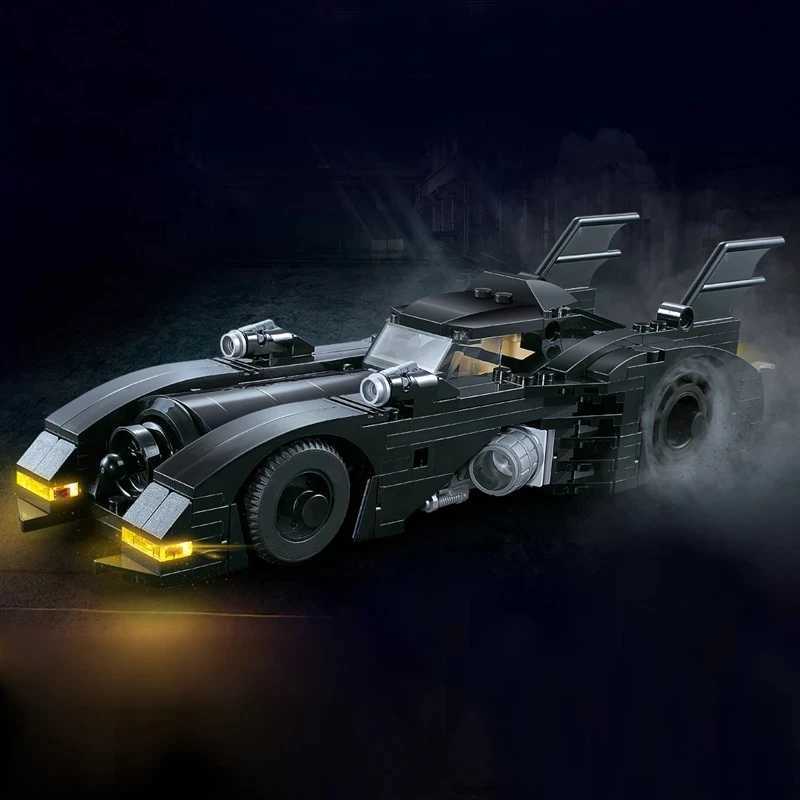 Super Hero Series Batmobile Building Blocks 1989 Classic Batmobile Model Building Blocks Toys Childrens Boys Christmas Gifts W250102