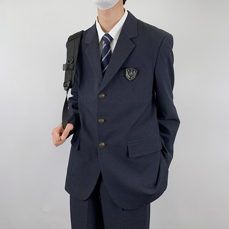 G12Men's summer mid-length casual suit student trousers suit