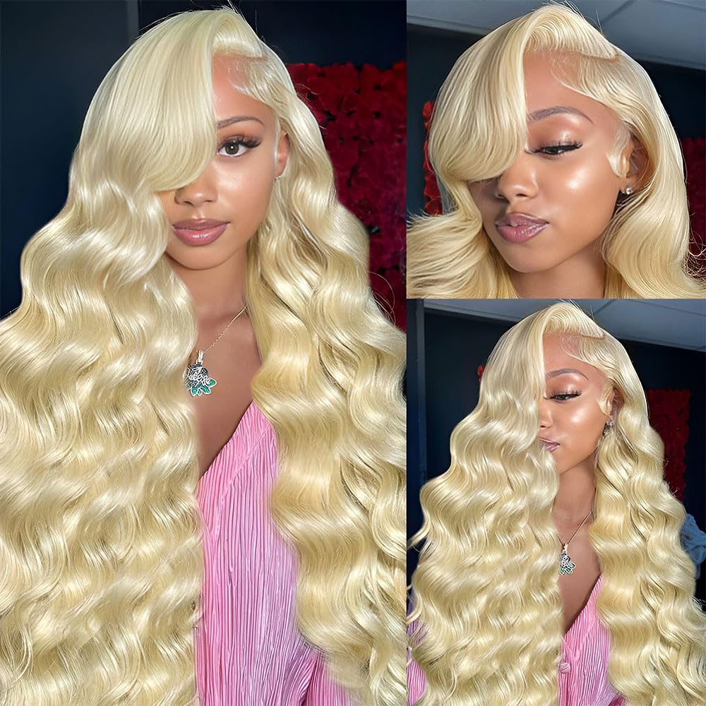 13x4 Highlight Red Hair Lace Frontal Wig Bone Straight Natural Similar to Real Human Hair Wigs Brazilian 32inch Synthet Silky Front Closure Wig For Wo