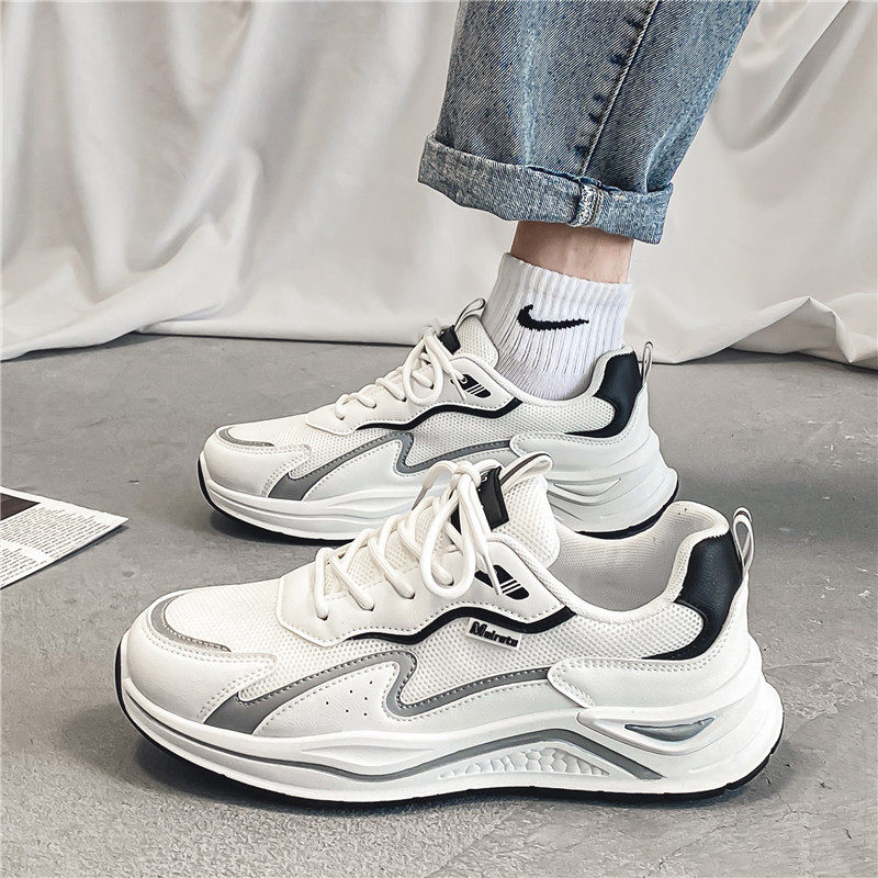 Free shipping 2025 new designer running shoes for mens men Platform sneakers trainers Mesh breathable Outdoor Thick soled shoes