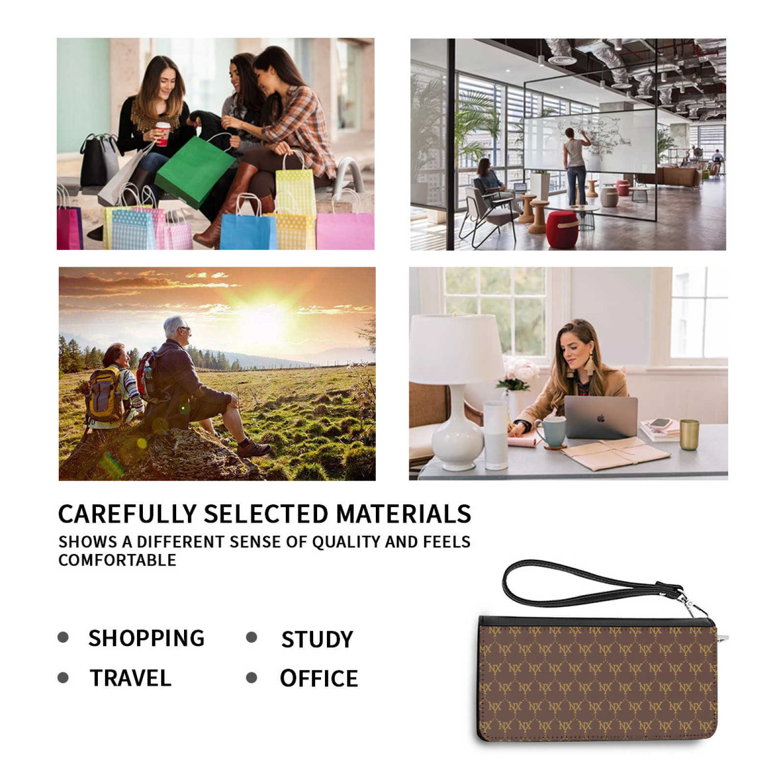 NXY Designer Multi-function Credit Card Holder Wallet Passport Holder Male And Female ID Card Protective Case Leather Wallets For Women