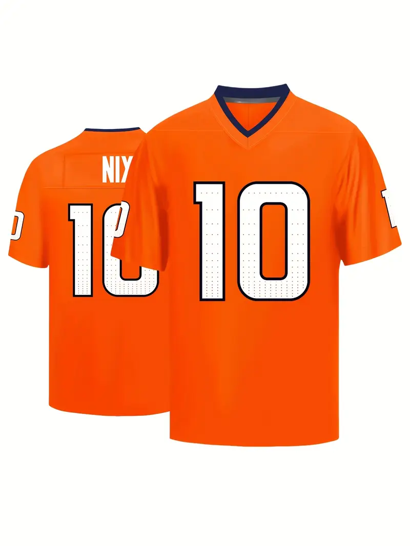 10 NIX Manning Football Jersey Patrick Surtain II Jahdae Barron Any Name Number Mens Womens Youth