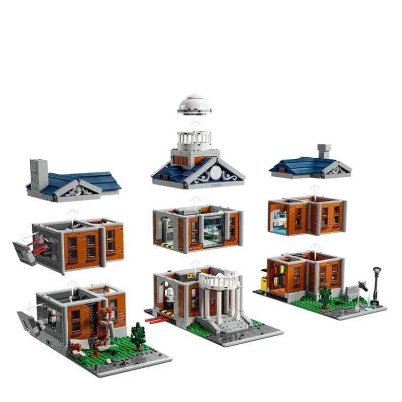 3093pcs 76294 X MANSION Modular Model Building Blocks Assembly Bricks Classic Building Toys Boys Adult Christmas Gifts W250102