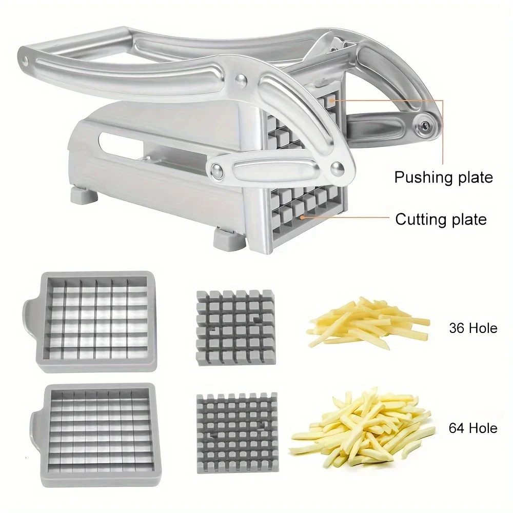 Cutting Potato Machine Multifunction Stainless Steel Cut Manual Vegetable Cutter Tool Potato Cut Cucumber Fruits And Vegetables 241227