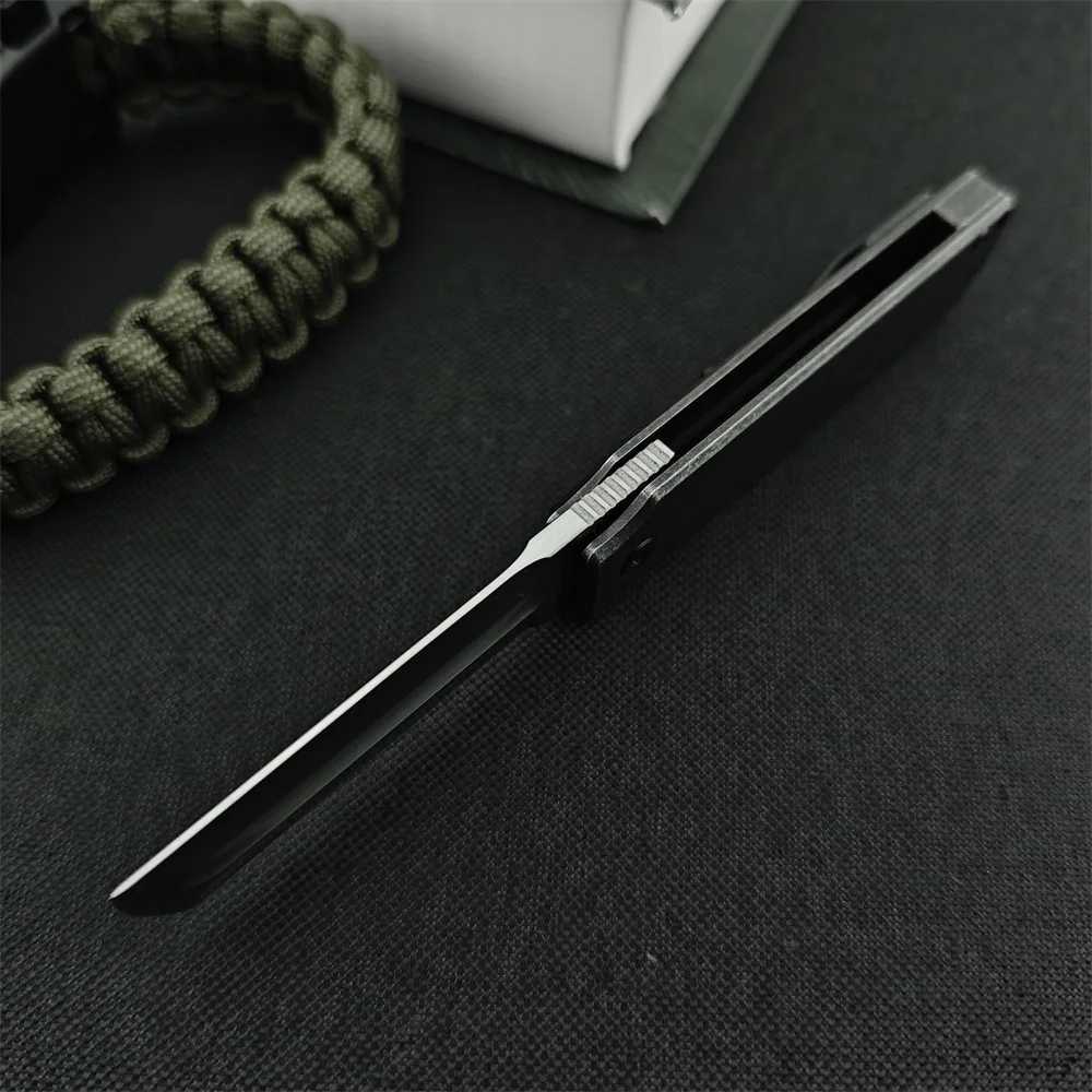 CRK 5915 Darriel Caston MinimalX Flipper Folding Knife 8Cr13Mov Modified Tanto Blade 420 Steel Handles EDC Pocket Camping ToolsXJ250102