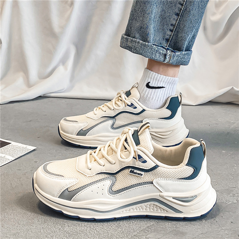 Free shipping 2025 new designer running shoes for mens men Platform sneakers trainers Mesh breathable Outdoor Thick soled shoes