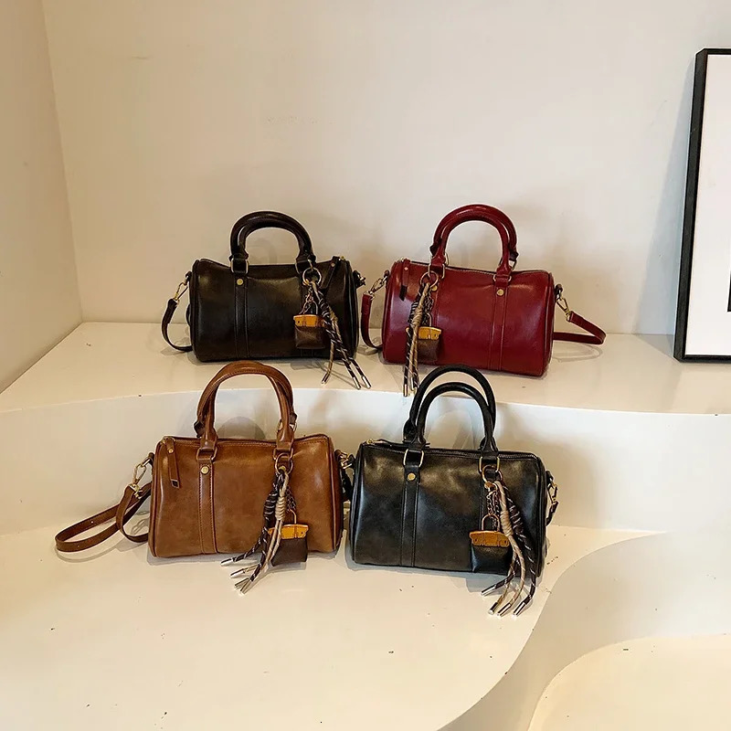 - Boston Women Hot Large Capacity Crossbody Handbag, Casual Pillow Bag For Autumn/Winter 2024 - Handbag,