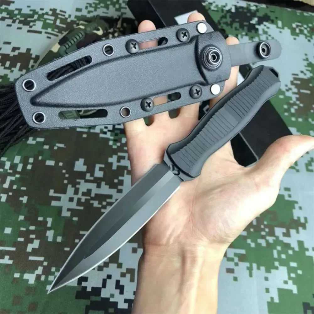 BM 133 SOCP Fixed Blade Hunting Knife D2 Blade FRN Handle Tactical Survival Camping Bushcrafting Outdoor Gear KNIVES with SheathXJ250102