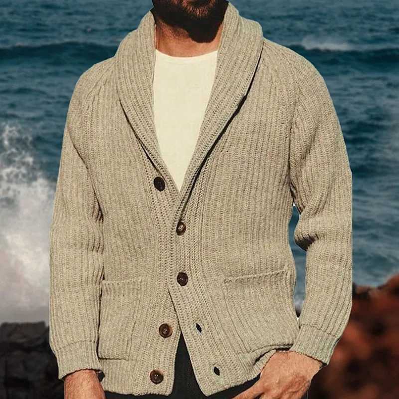 New Arrival Knitted mens cardigan vintage high-quality button mens autumn sweater jacket new winter fashion designer cardigan mens MY986 Z250102