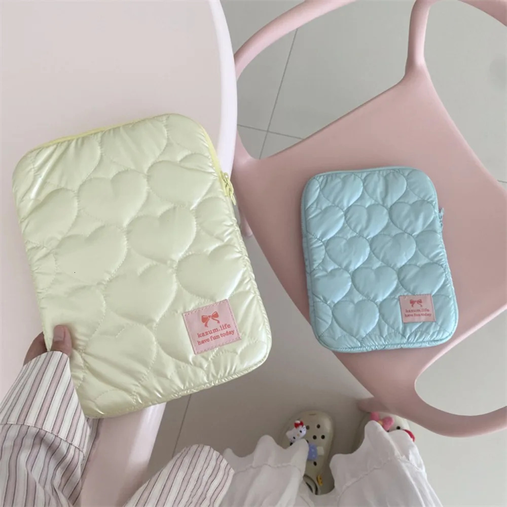 Fashion Heart Computer Case 11 13.3 14.2 15.6 Cute Laptop SlEEve Bag for Mac Book Air 13.6 Ipad Notebook Cover Bag 250102