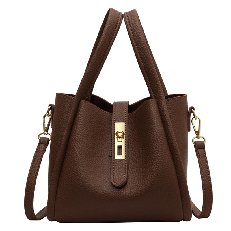 Women Shoulder Bag Fashion Popular Versatile Designer Bag Tote Bag Retro High-end Triple Black Beige Grey Brown Coffee Free shipping