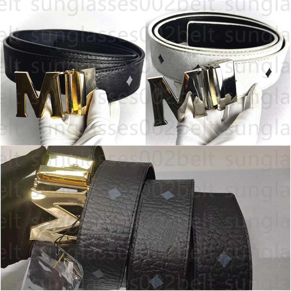Belts for men designer mens belt designer belt men ceinture luxe womens belt wide 38mm big buckle male fashion mens cintura luxury letter designer belt Length 90-125cm